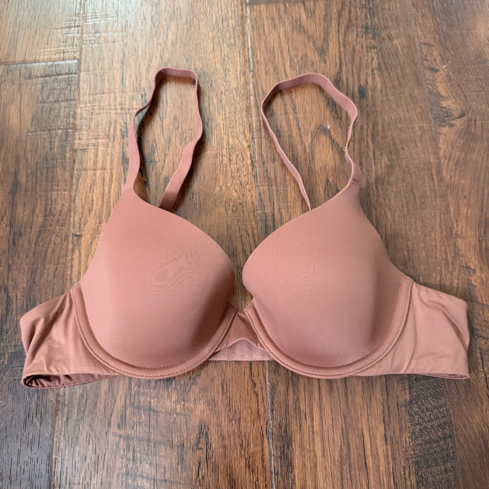 GAP T-Shirt Bra, dark nude, size 34A - Picture 5 of 9